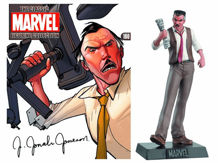 Classic Marvel Figurine Collection Magazine J. Jonah Jameson #180
