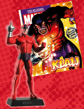Classic Marvel Figurine Collection Magazine Klaw #130
