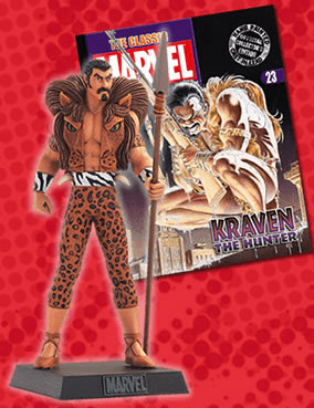 Classic Marvel Figurine Collection Magazine Kraven The Hunter #23