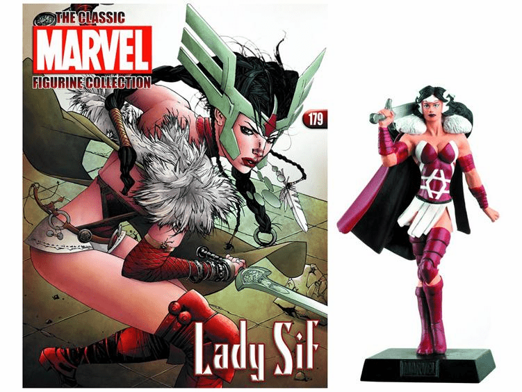 Classic Marvel Figurine Collection Magazine Lady Sif #179