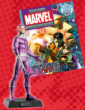 Classic Marvel Figurine Collection Magazine Machine Man #110