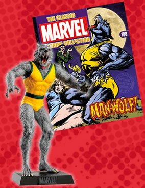Classic Marvel Figurine Collection Magazine Man-Wolf #108