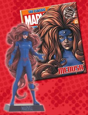 Classic Marvel Figurine Collection Magazine Medusa #43