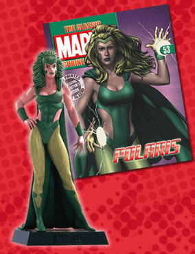 Classic Marvel Figurine Collection Magazine Polaris #53