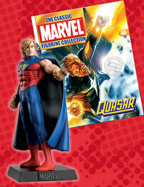 Classic Marvel Figurine Collection Magazine Quasar #146
