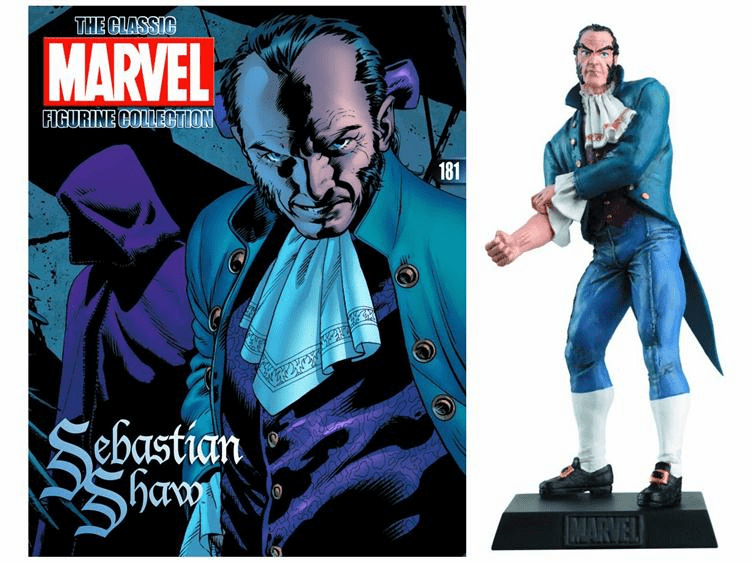 Classic Marvel Figurine Collection Magazine Sebastian Shaw #181