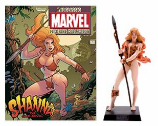 Classic Marvel Figurine Collection Magazine Shanna #168