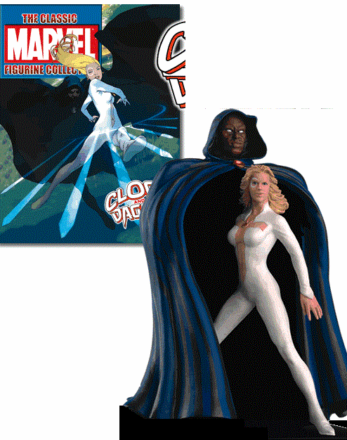 Classic Marvel Figurine Collection Magazine Special Cloak & Dagger