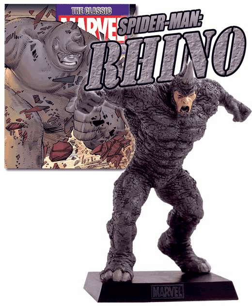 Classic Marvel Figurine Collection Magazine Special Rhino