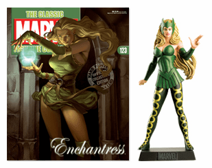 Classic Marvel Figurine Collection Magazine The Enchantress #123