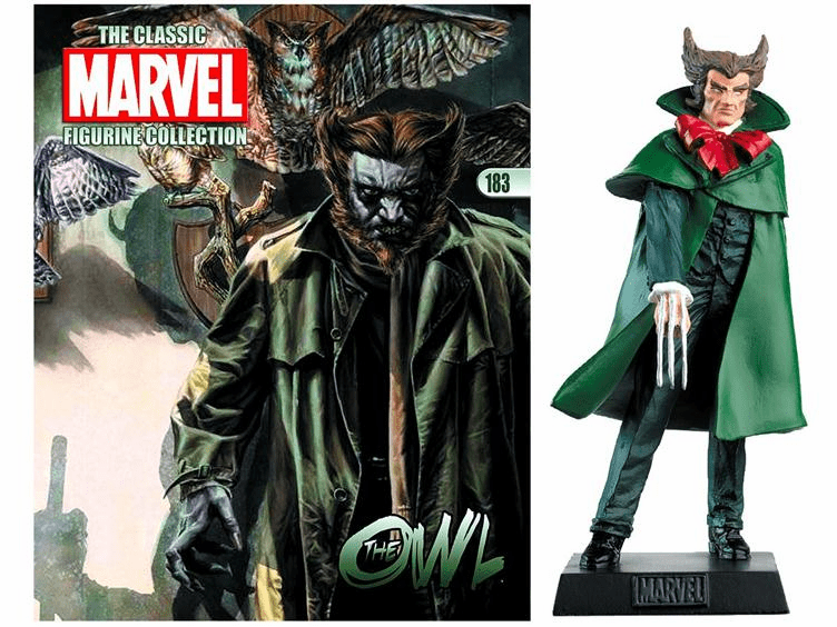 Classic Marvel Figurine Collection Magazine The Owl #183