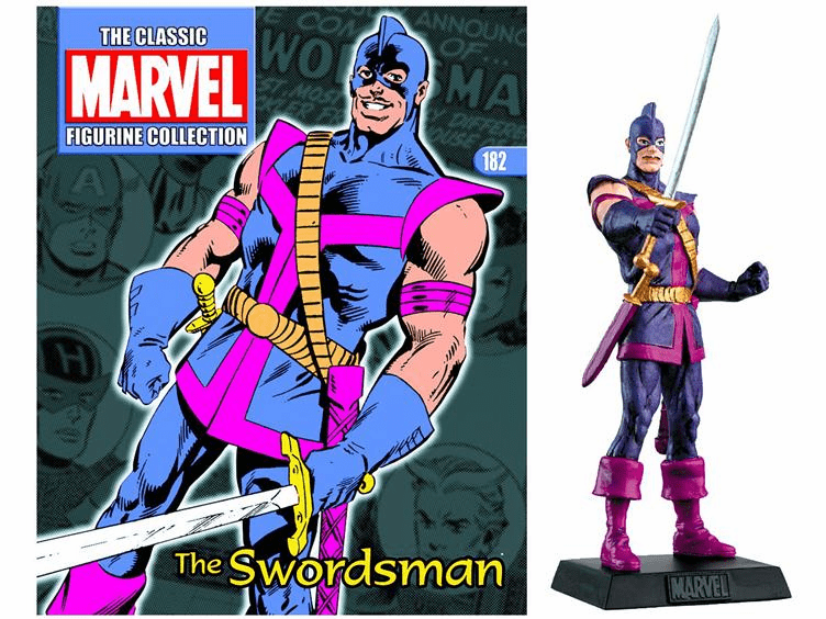Classic Marvel Figurine Collection Magazine The Swordsman #182