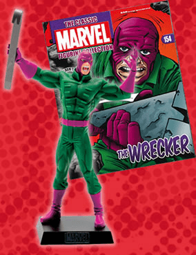 Classic Marvel Figurine Collection Magazine The Wrecker #154