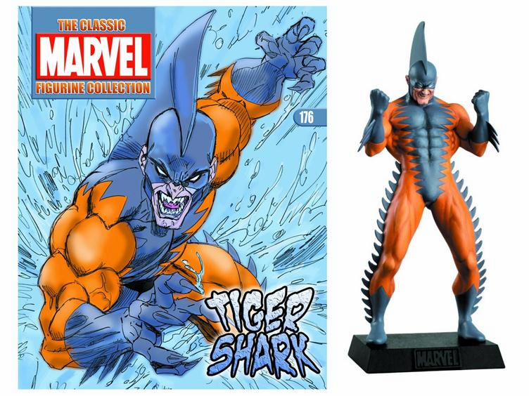 Classic Marvel Figurine Collection Magazine Tiger Shark #176