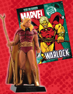 Classic Marvel Figurine Collection Magazine Warlock #90