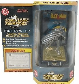 Comic Book Champions Fine Pewter Batman 1943 Statue