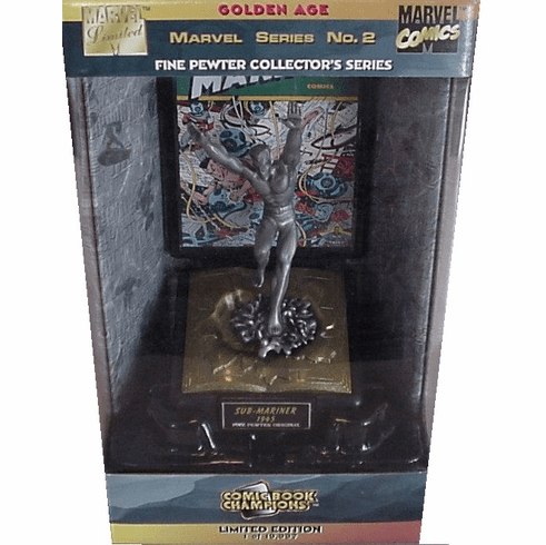 Comic Book Champions Fine Pewter Sub-Mariner Statue