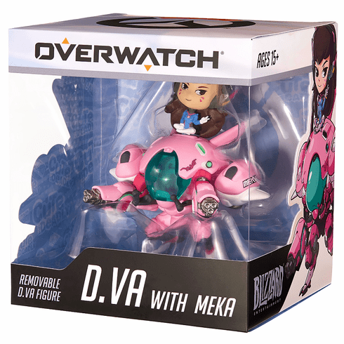 Cute But Deadly Overwatch D.Va with MEKA Figure