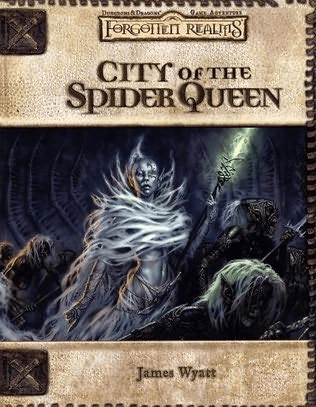 D&D Forgotten Realms City of the Spider Queen Campaign Book