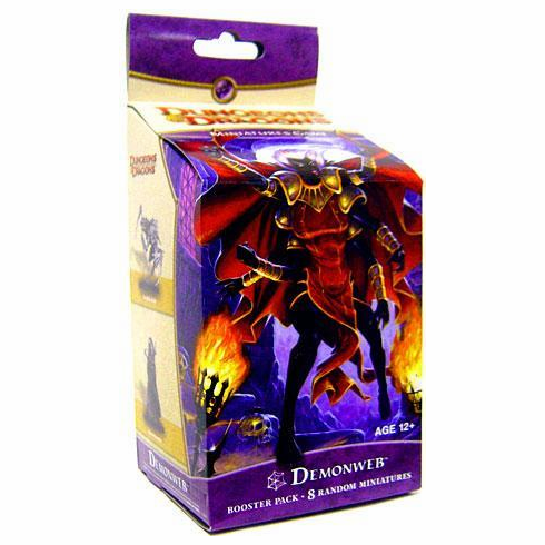 D&D Miniatures Game Demonweb Booster Pack