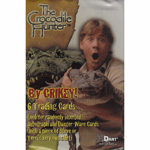 Dart The Crocodile Hunter Trading Cards Pack