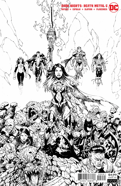 DC 2020 Dark Nights Death Metal #6 Capullo Variant Cover Comic Book