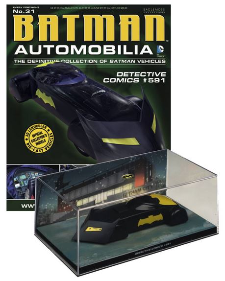 DC Batman Automobilia Collection Magazine Detective Comics #591