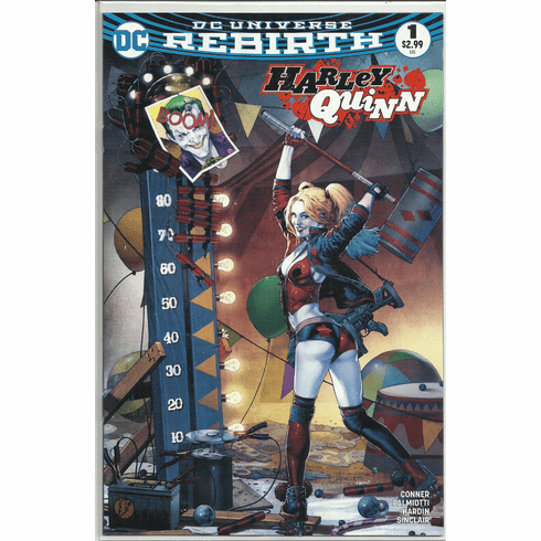 DC Comics 2016 Harley Quinn #1 Heroic Dreams Variant Comic Book