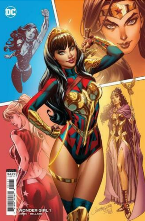 DC Comics 2021 Wonder Girl #1 Campbell Card Stock Cover Comic Book