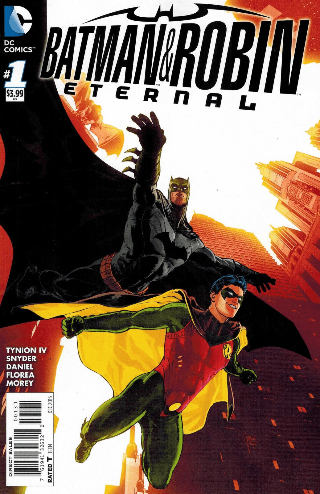 DC Comics Batman & Robin Eternal #1 Mikel Janin Variant Cover Comic