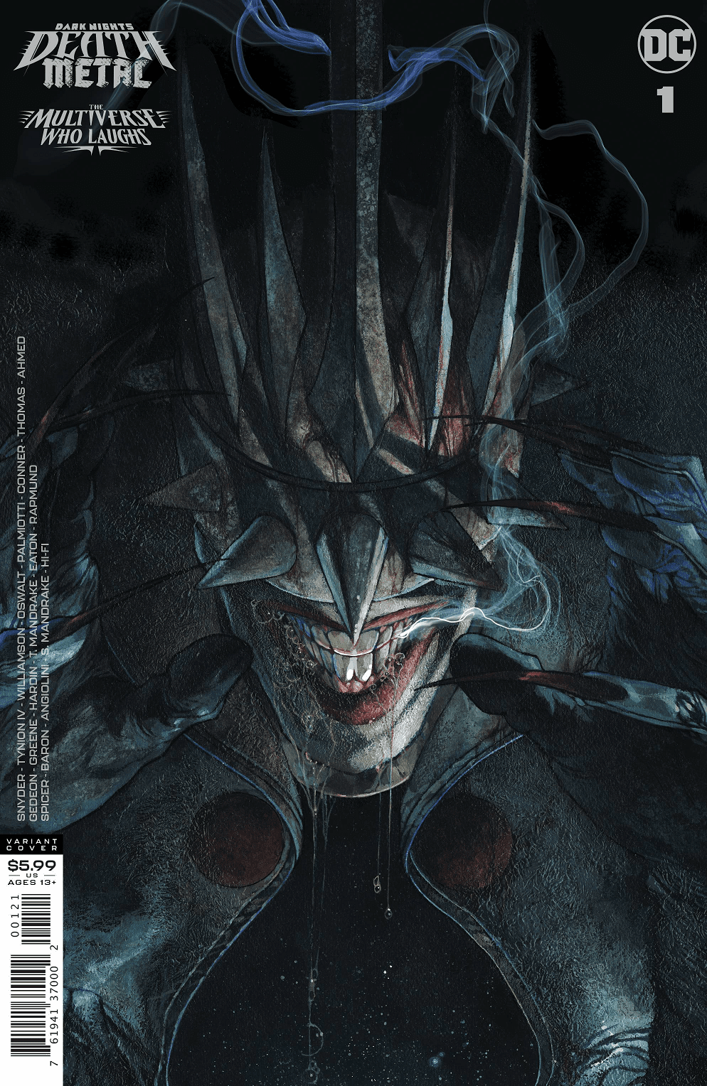 DC Comics Dark Knights Death Metal Multiverse That Laughs #1 Variant Cover Comic