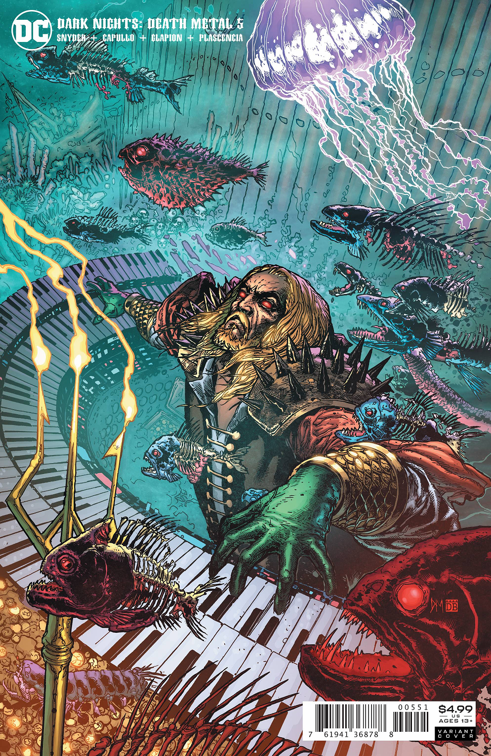 DC Comics Dark Nights Death Metal #5 Variant Cover Comic