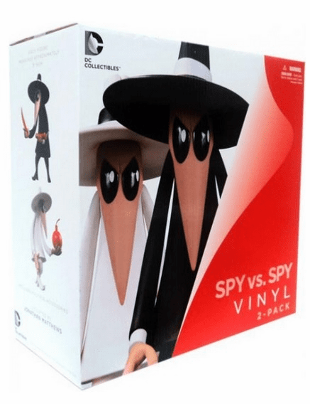 DC Comics MAD Magazine Spy vs Spy Vinyl 2 Pack Set