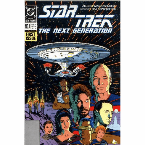DC Comics Star Trek The Next Generation Volume 2 Issue 1 Comic Book