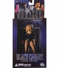 DC Direct Alex Ross Justice League Black Canary Action Figure