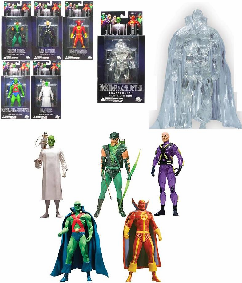 DC Direct Alex Ross Justice League Series 5 Action Figure Set