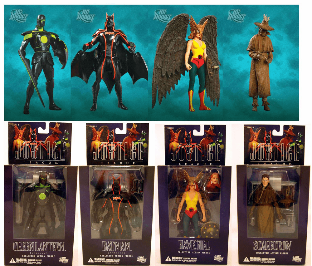 DC Direct Alex Ross Justice League Series 6 Action Figure Set