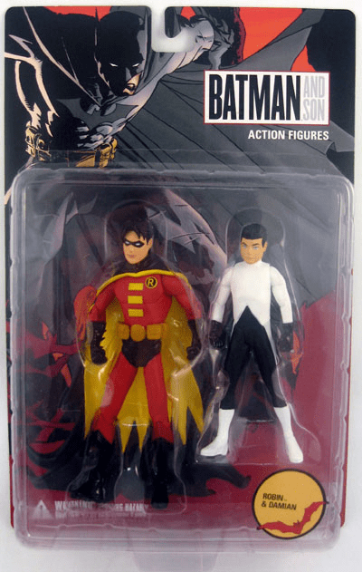 DC Direct Batman and Son Robin and Damian Action Figure 2 Pack