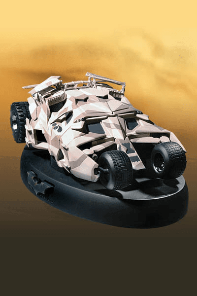 DC Direct Batman Begins Camouflage Batmobile Display