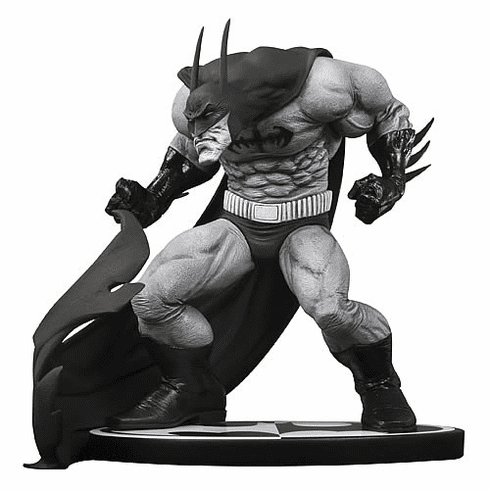 DC Direct Batman Black & White Sam Kieth Batman Statue