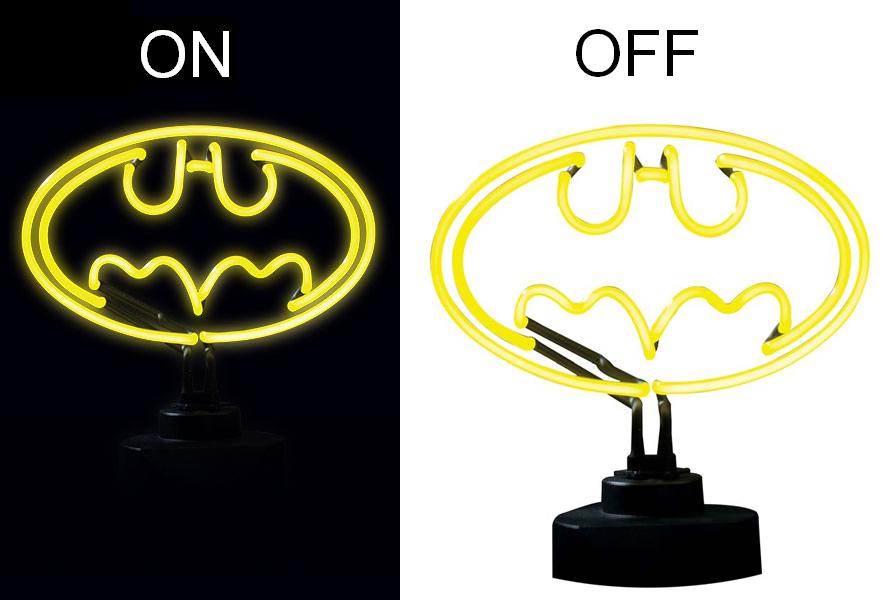 Batman Sign Display DC Direct Batman Mini Neon Display Sign