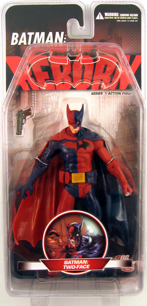 DC Direct Batman Reborn Batman Two-Face Figure