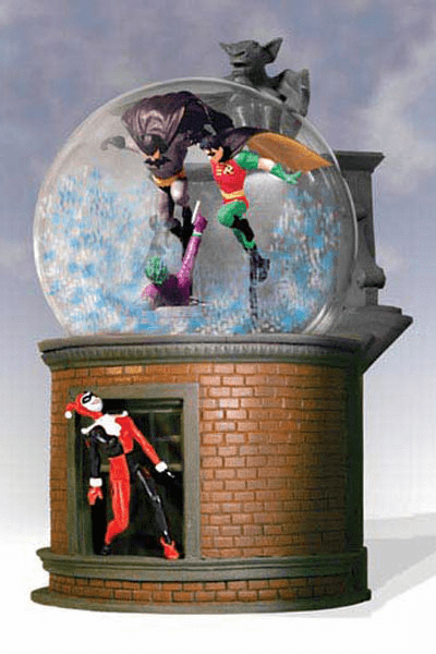DC Direct Batman Snowglobe Display