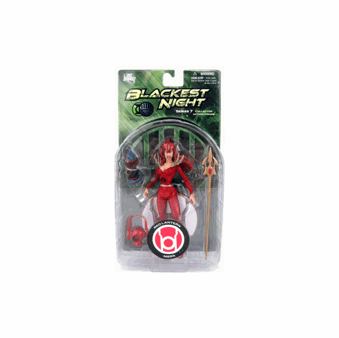 DC Direct Blackest Night Red Lantern Mera Figure
