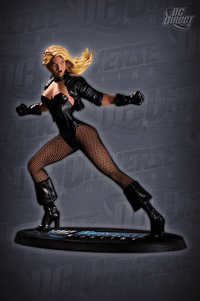 DC Direct DC Universe Online Black Canary Statue