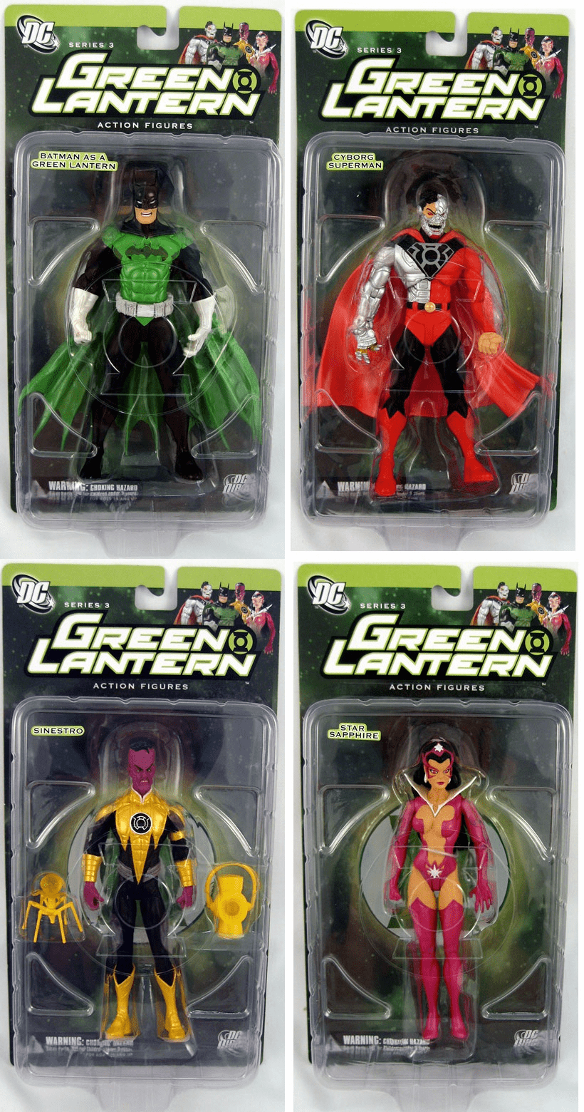DC Direct Green Lantern Series 3 Action Figure Set