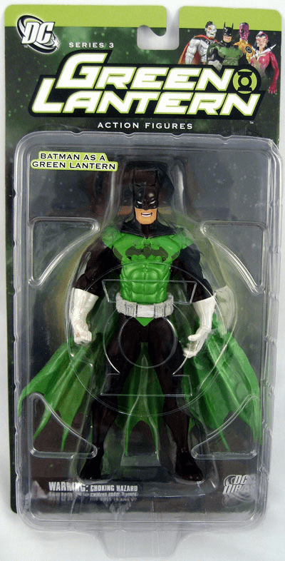 DC Direct Green Lantern Series 3 Batman as a Green Lantern Figure