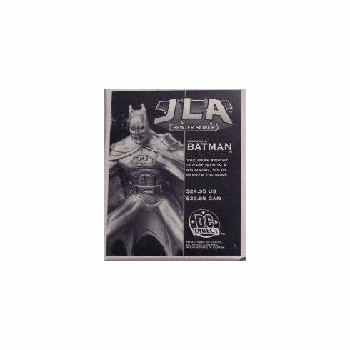 DC Direct JLA Pewter Series Batman Statue
