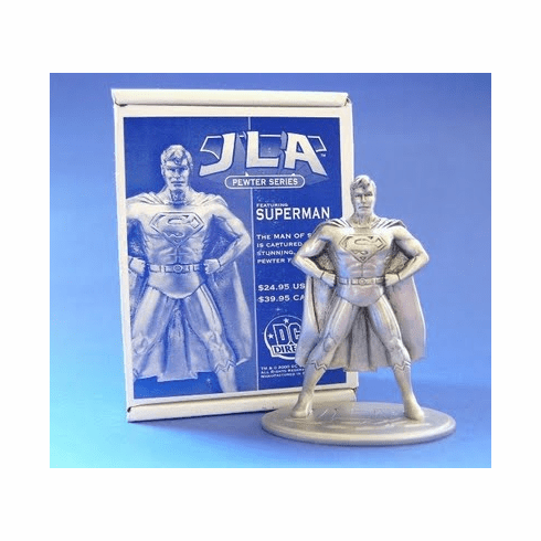 DC Direct JLA Pewter Series Superman Statue