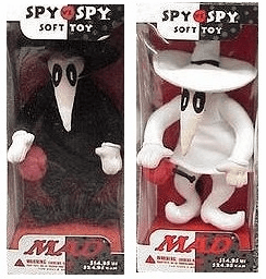 DC Direct MAD Magazine Spy vs Spy Plush Set
